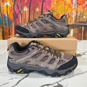 Merrell Moab 3 Low Walnut Size 11 Men's Hiking Boots J035893 Trail Adventure